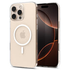 Spigen Thin Fit MagSafe dėklas iPhone 16 Pro – skaidrus/baltas