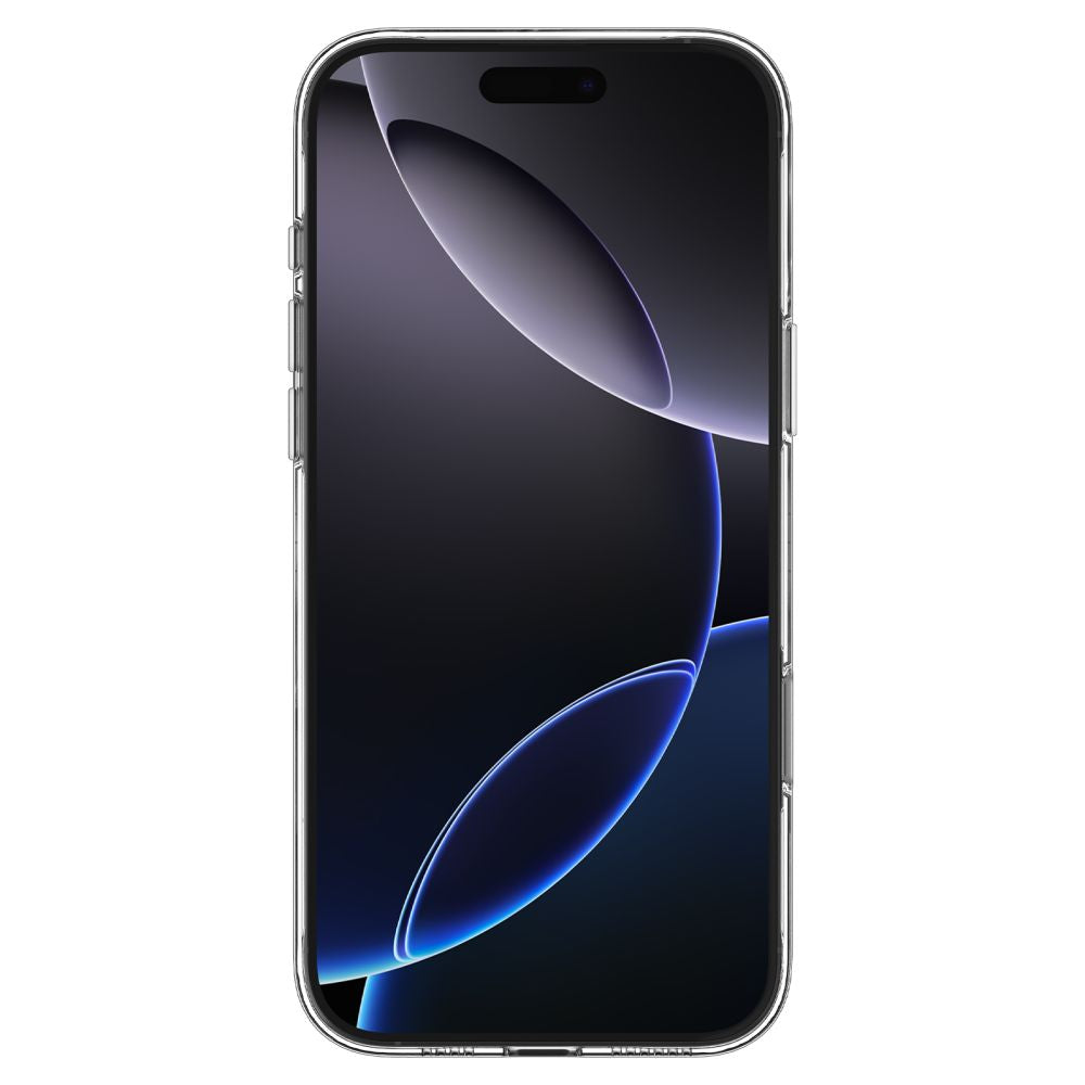 Spigen Thin Fit MagSafe dėklas iPhone 16 Pro Max – skaidrus/baltas