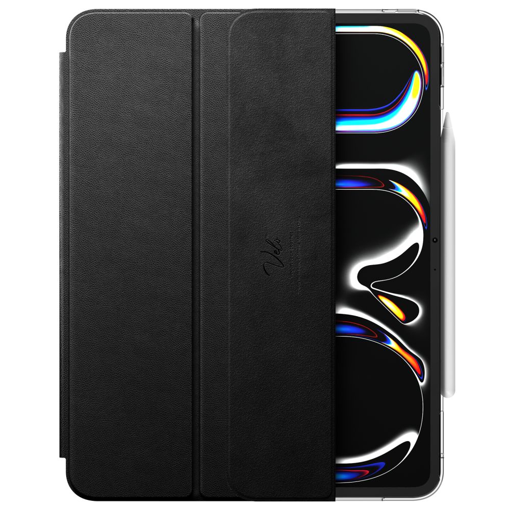Spigen Liquid Air Folio dėklas, skirtas iPad Pro 13" 7 / 8 / 2024-2025 - juodas