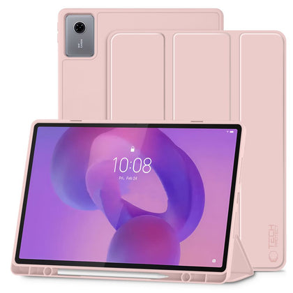 TechProtect SmartCase rašiklio dėklas, skirtas Lenovo Idea Tab Plus 12.1 TB-361 – rožinis