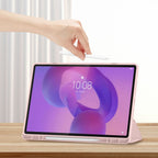 TechProtect SmartCase rašiklio dėklas, skirtas Lenovo Idea Tab Plus 12.1 TB-361 – rožinis