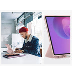 TechProtect SmartCase rašiklio dėklas, skirtas Lenovo Idea Tab Plus 12.1 TB-361 – rožinis