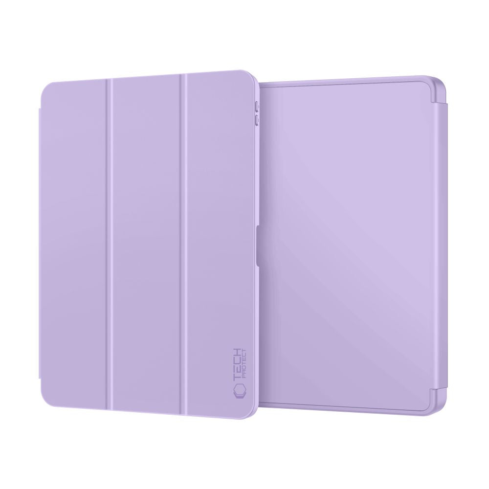 Tech-Protect SmartCase Pen dėklas Xiaomi Redmi Pad 2 11.0 – violetinis -- Xiaomi Redmi Pad 2