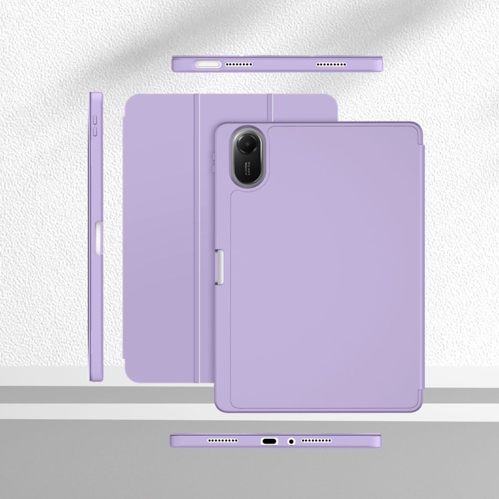 Tech-Protect SmartCase Pen dėklas Xiaomi Redmi Pad 2 11.0 – violetinis -- Xiaomi Redmi Pad 2