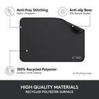 Tech-Protect A100 Pelės kilimėlis 35 x 25 cm - juodas -- Uncategorized