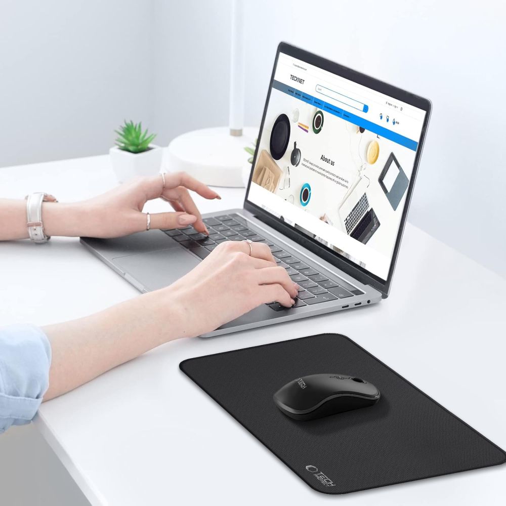 Tech-Protect A100 Pelės kilimėlis 35 x 25 cm - juodas -- Uncategorized