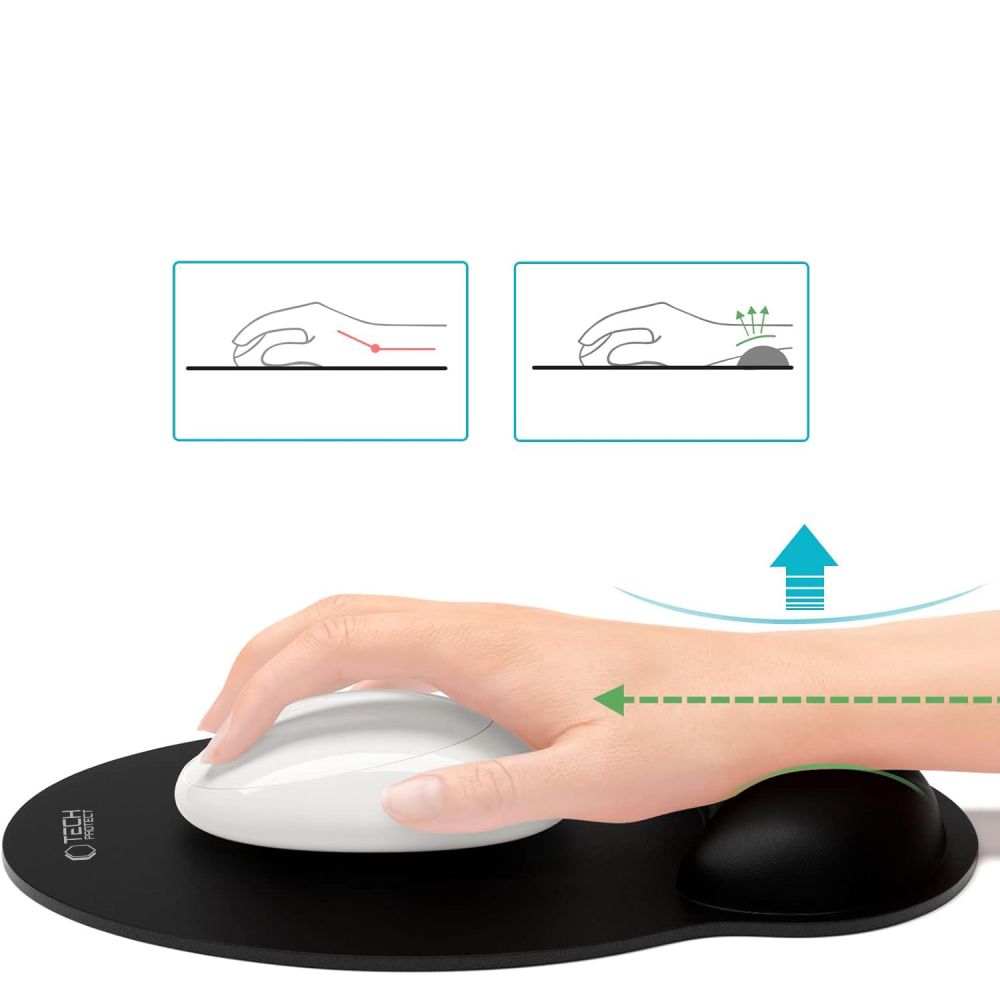Tech-Protect A200 Kilimėlis 25 x 22,5 cm - juodas -- Uncategorized