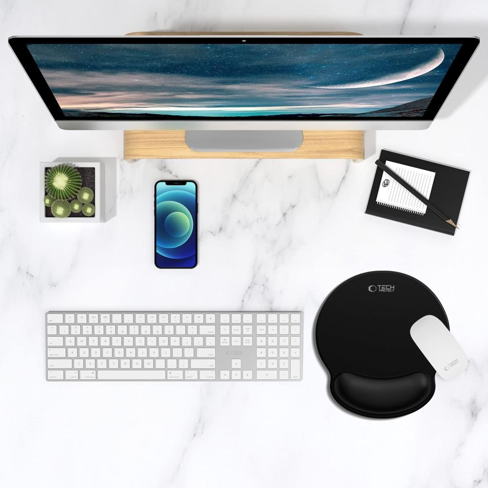 Tech-Protect A200 Kilimėlis 25 x 22,5 cm - juodas -- Uncategorized