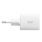 Spigen sieninis įkroviklis Essential EE352EU USB-C / USB-A 35W - baltas