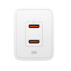 Spigen sieninis įkroviklis Essential EE472EU 2-port USC-C 47W - baltas