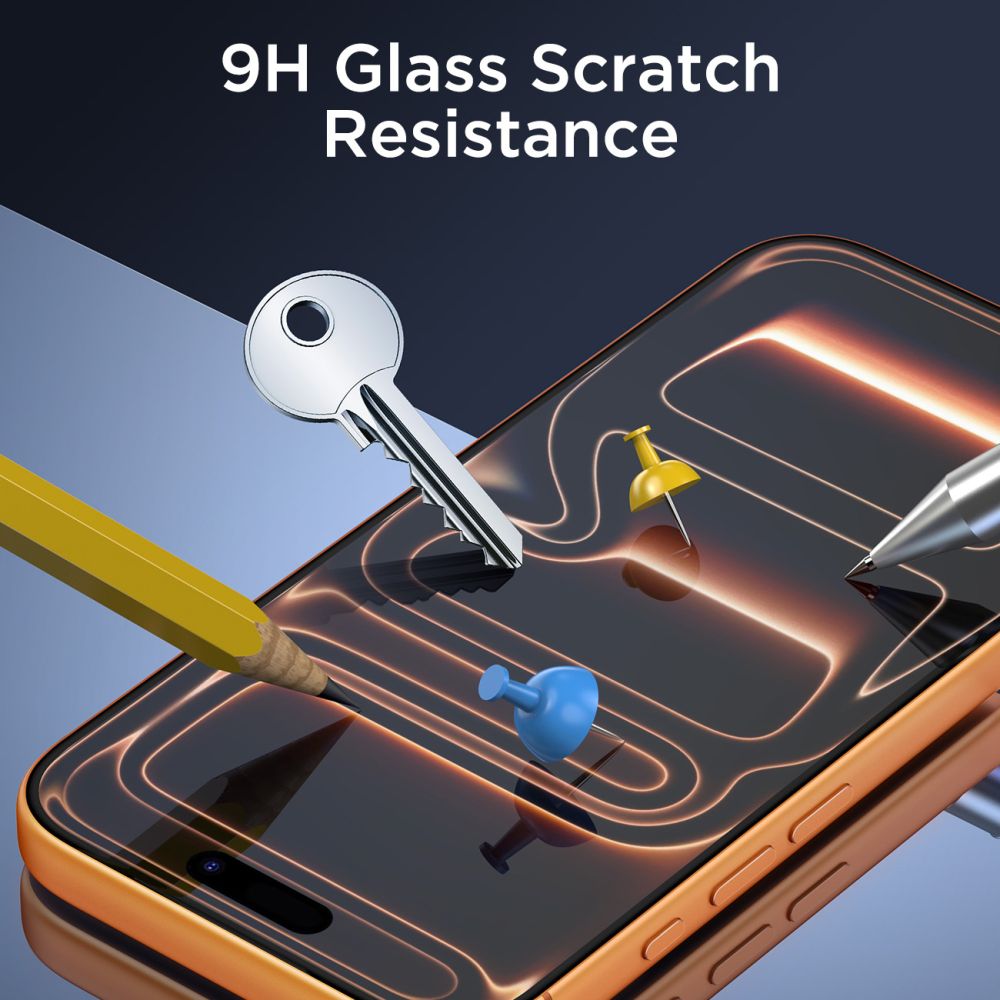 Tech-Protect grūdintas stiklas 10 v. iPhone 16/17 Pro Max -- iPhone 16 Pro Max