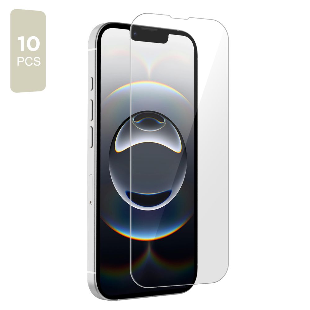 Tech-Protect grūdinto stiklo rinkinys 10 vnt. iPhone 13/14/16E -- iPhone 13