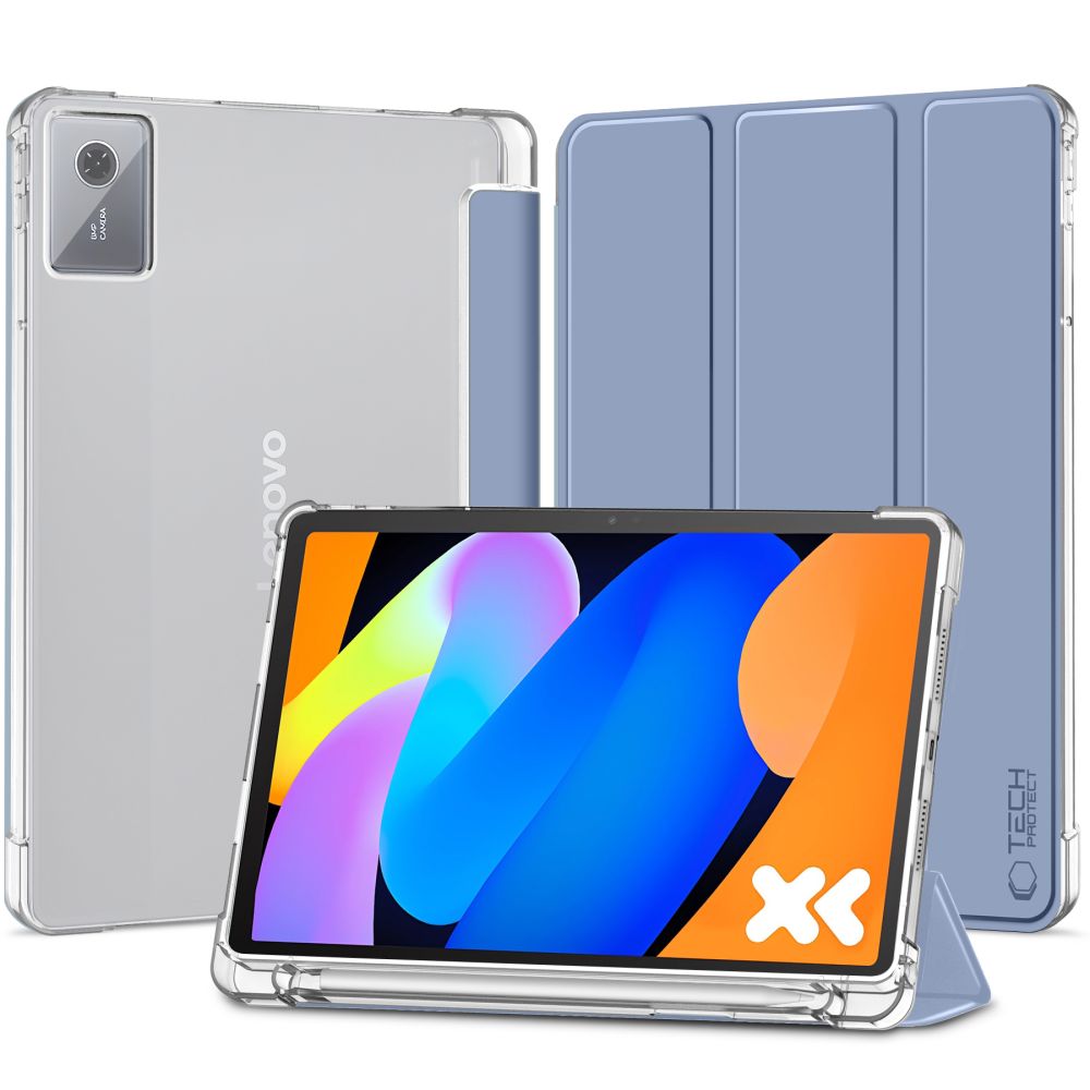 Tech-Protect SC Hibridinis rašiklio dėklas, skirtas Lenovo Idea Tab 11.0 TB-336 – mėlynas
