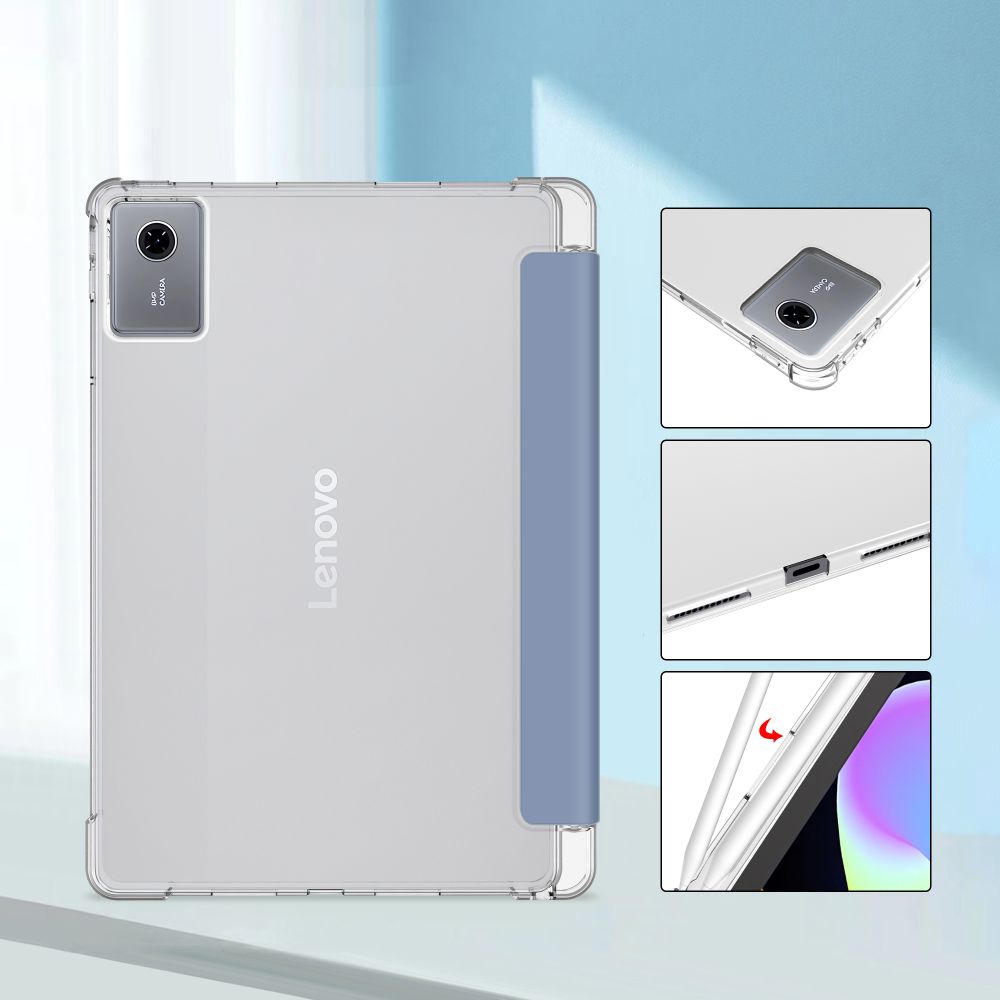 Tech-Protect SC Hibridinis rašiklio dėklas, skirtas Lenovo Idea Tab 11.0 TB-336 – mėlynas
