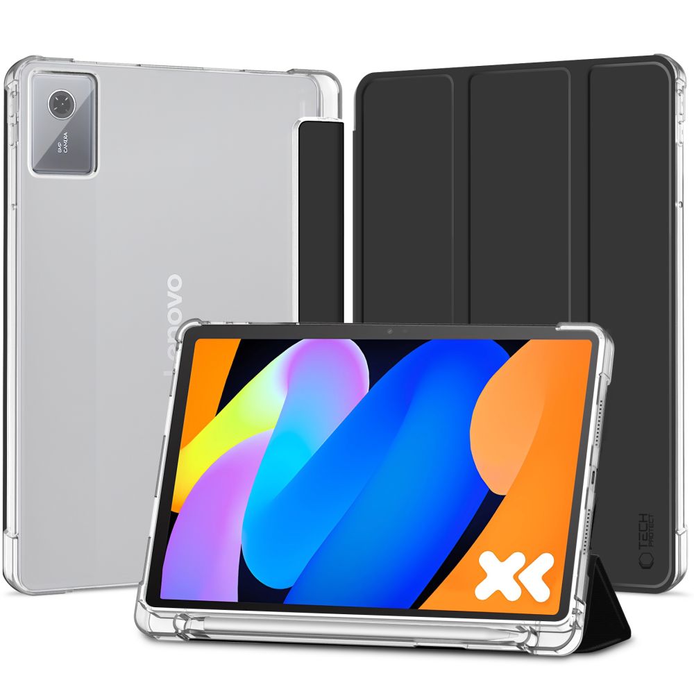 Tech-Protect SC Hibridinis rašiklio dėklas, skirtas Lenovo Idea Tab 11.0 TB-336 - juodas