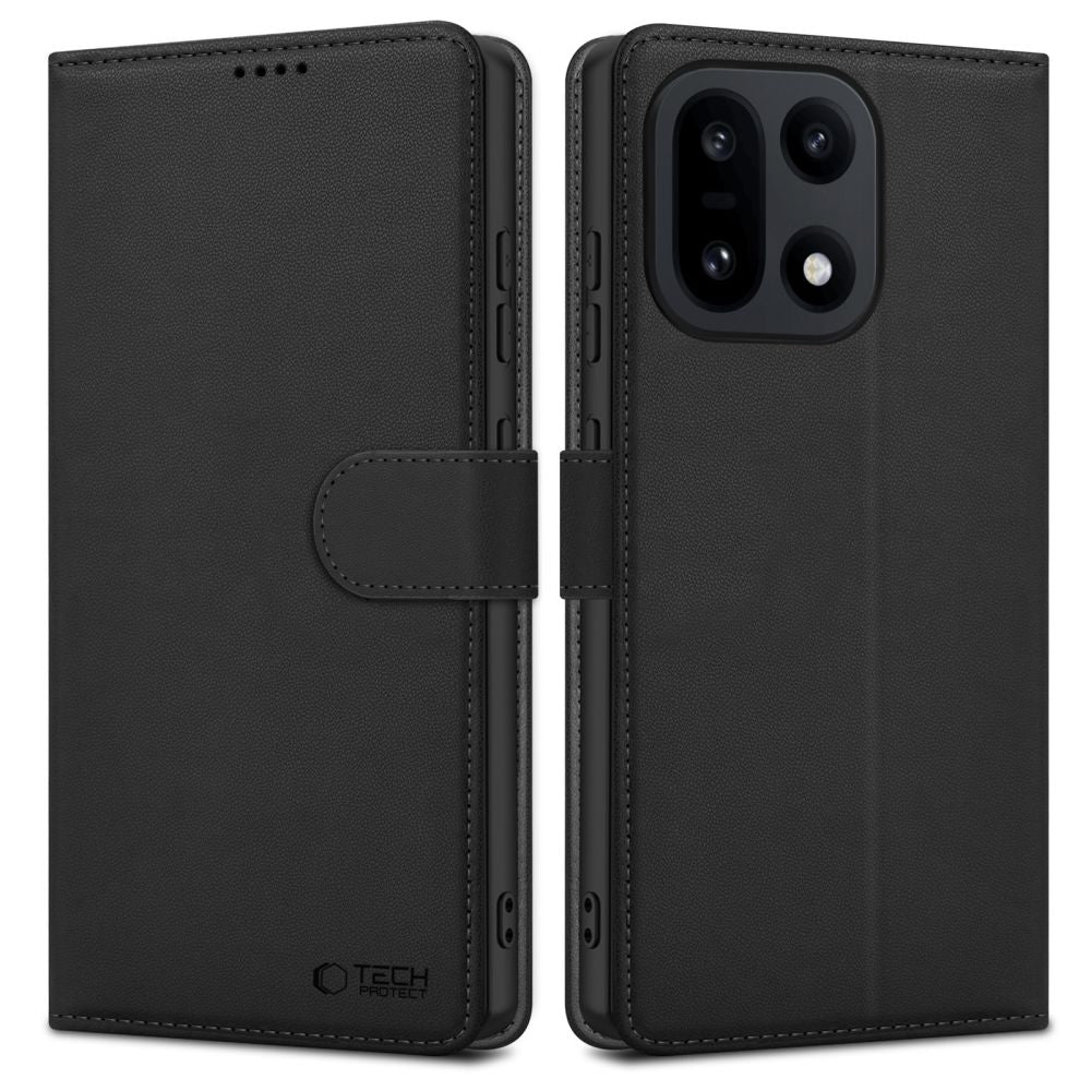 Tech-Protect Wallet dėklas OnePlus 15 – juodas -- OnePlus 15