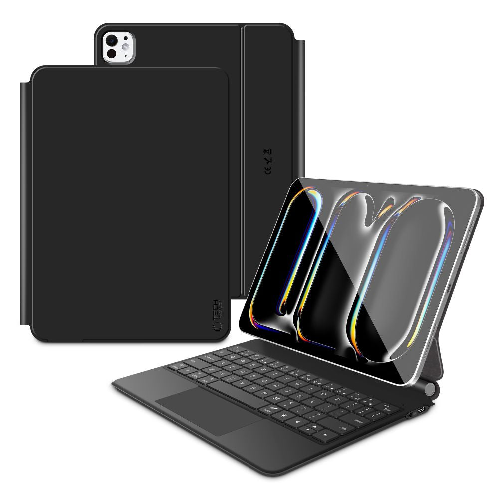 „Tech-Protect SmartCase Magnetic“, skirta iPad Pro 13“ 7/8 2024-2025 – juoda