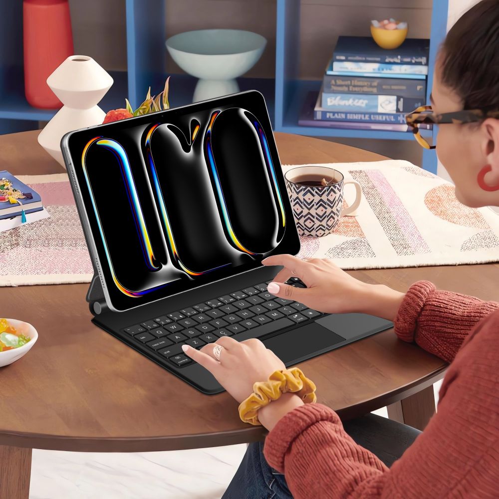 „Tech-Protect SmartCase Magnetic“, skirta iPad Pro 13“ 7/8 2024-2025 – juoda