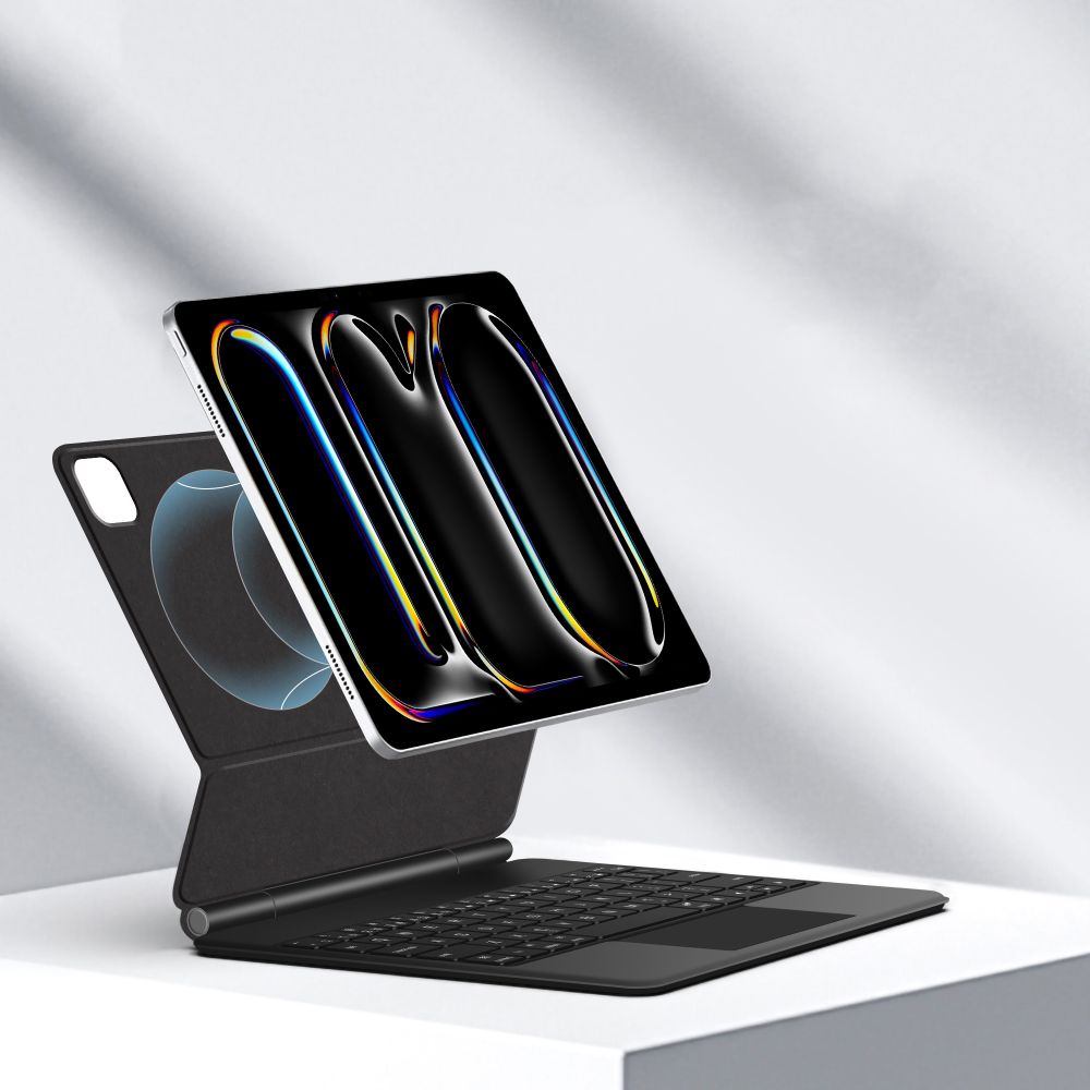 „Tech-Protect SmartCase Magnetic“, skirta iPad Pro 13“ 7/8 2024-2025 – juoda
