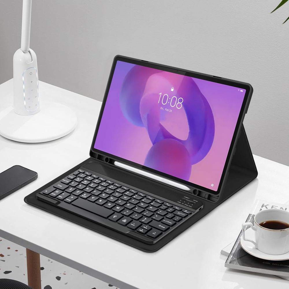 Tech-Protect SC rašiklio dėklas, skirtas Lenovo Idea Tab Plus 12.1 TB-361 - juodas