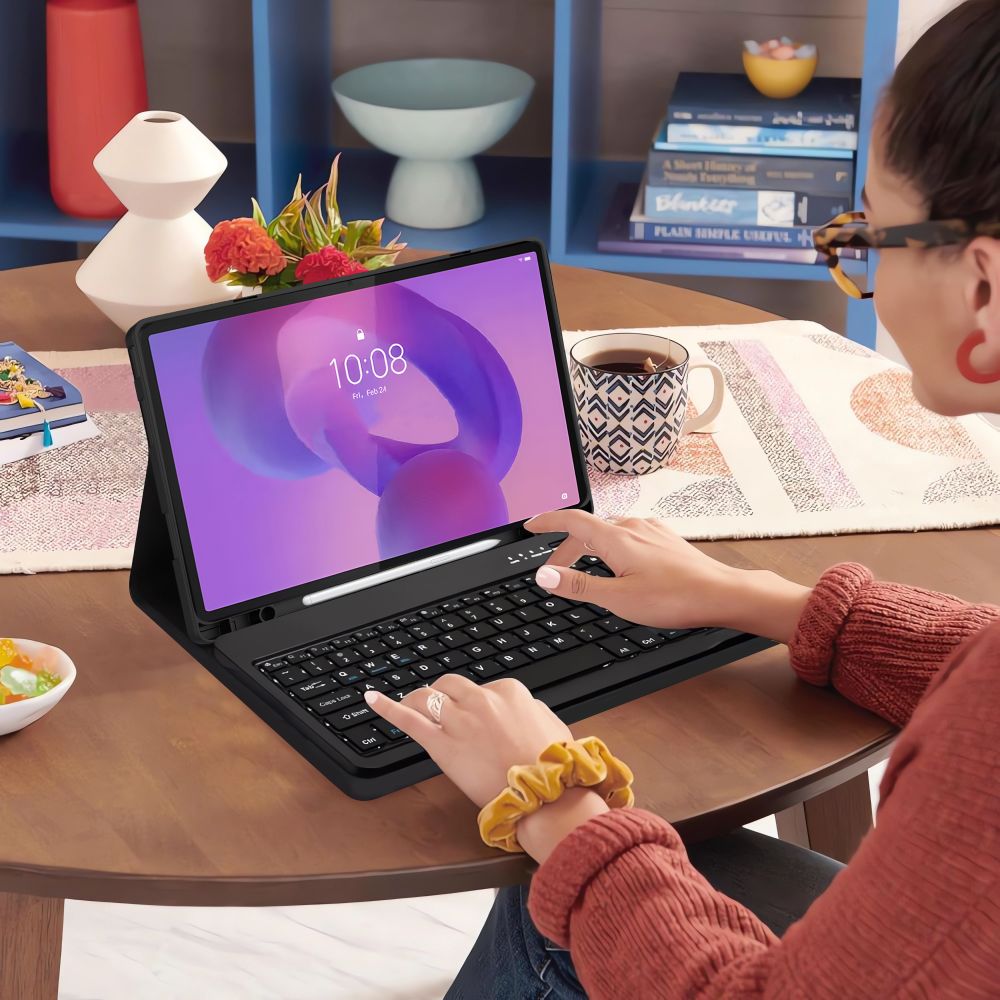 Tech-Protect SC rašiklio dėklas, skirtas Lenovo Idea Tab Plus 12.1 TB-361 - juodas