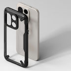 Ringke Fusion X dėklas OnePlus 15 – skaidrus juodas -- OnePlus 15