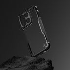 Ringke Fusion X dėklas OnePlus 15 – skaidrus juodas -- OnePlus 15