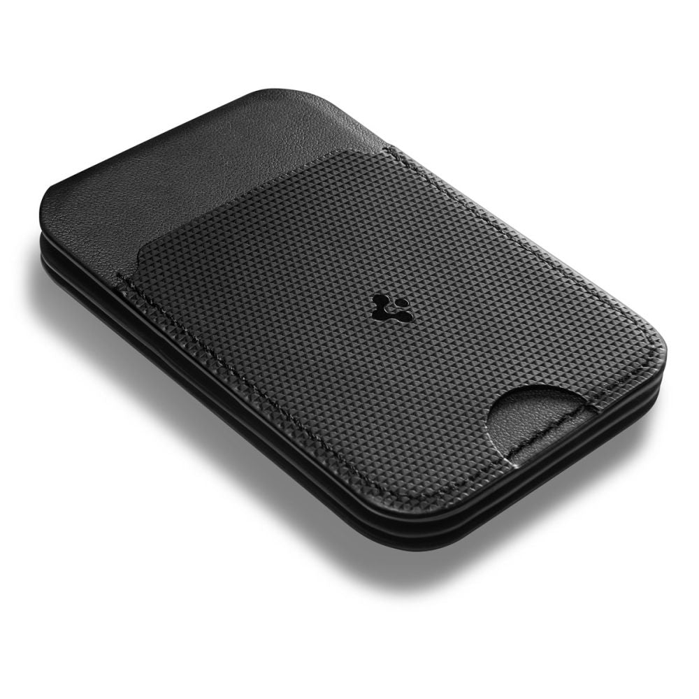 Spigen Slim Fold Tripod Wallet S314-2 MagSafe Magnetinis telefono dėklas - Juodas -- Uncategorized
