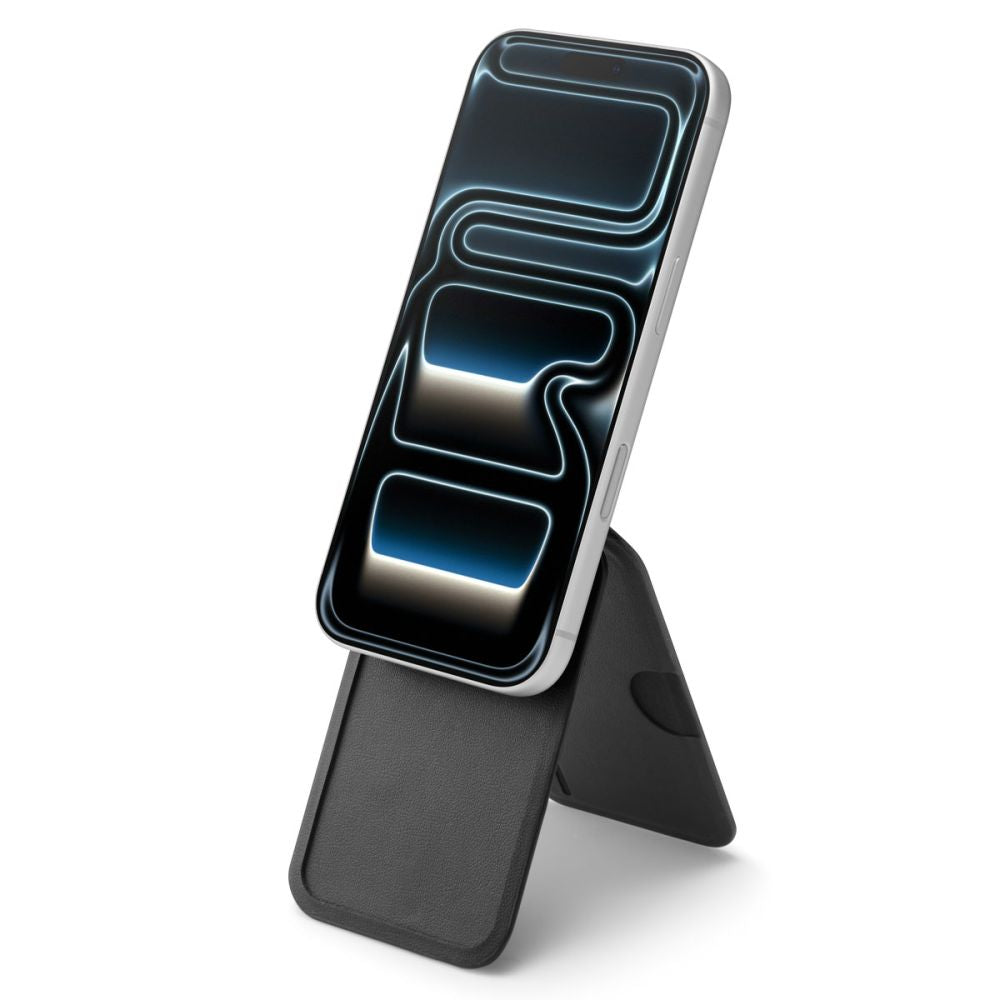Spigen Slim Fold Tripod Wallet S314-2 MagSafe Magnetinis telefono dėklas - Juodas -- Uncategorized