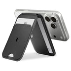 Spigen Slim Fold Tripod Wallet S314-2 MagSafe Magnetinis telefono dėklas - Juodas -- Uncategorized