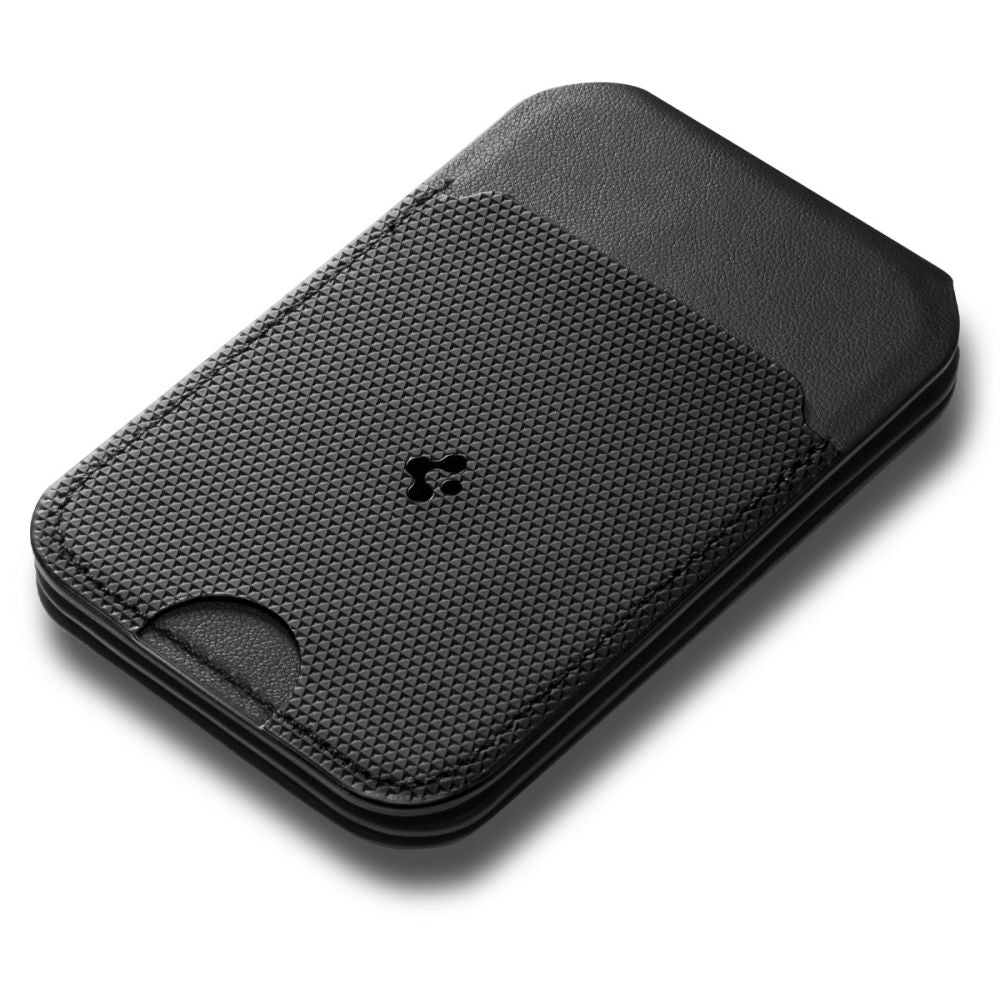 Spigen Slim Fold Tripod Wallet S314-2 MagSafe Magnetinis telefono dėklas - Juodas -- Uncategorized