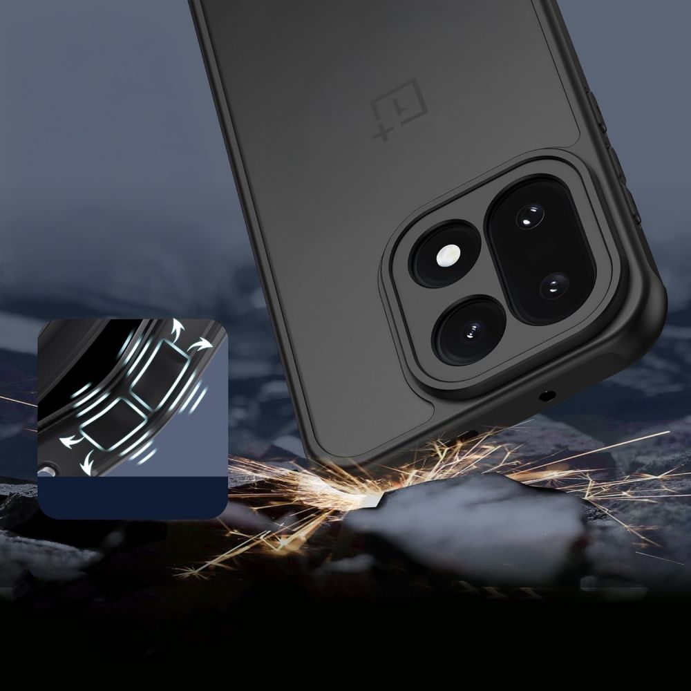 Tech-Protect MagMat dėklas OnePlus 15 – juodas -- OnePlus 15