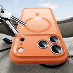 ESR Classic Hybrid MagSafe dėklas iPhone 17 Pro Max – skaidrus oranžinis
