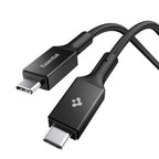 Spigen Laidas EB10010CC 100W 100 cm - juodas