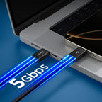 Spigen Laidas EB10010CC 100W 100 cm - juodas