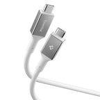 Spigen Laidas EB10020CC USB-C 100W 200cm - baltas