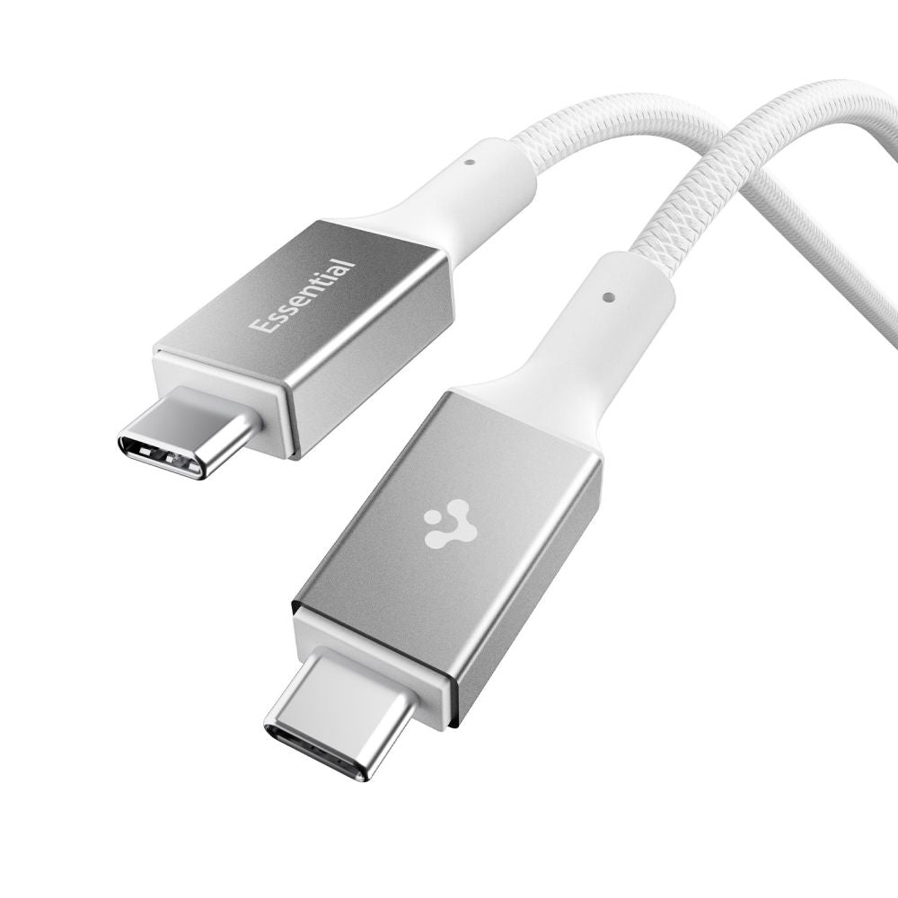 Spigen Laidas EB10010CC 100W 100 cm - baltas