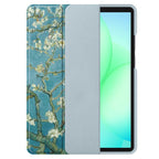 TechProtect SmartCase dėklas Galaxy Tab A9+ / A11+ 11.0 – mėlynai baltas -- Samsung Galaxy Tab A9+