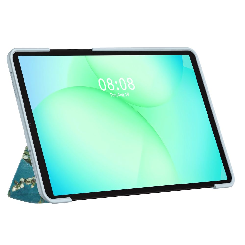 TechProtect SmartCase dėklas Galaxy Tab A9+ / A11+ 11.0 – mėlynai baltas -- Samsung Galaxy Tab A9+