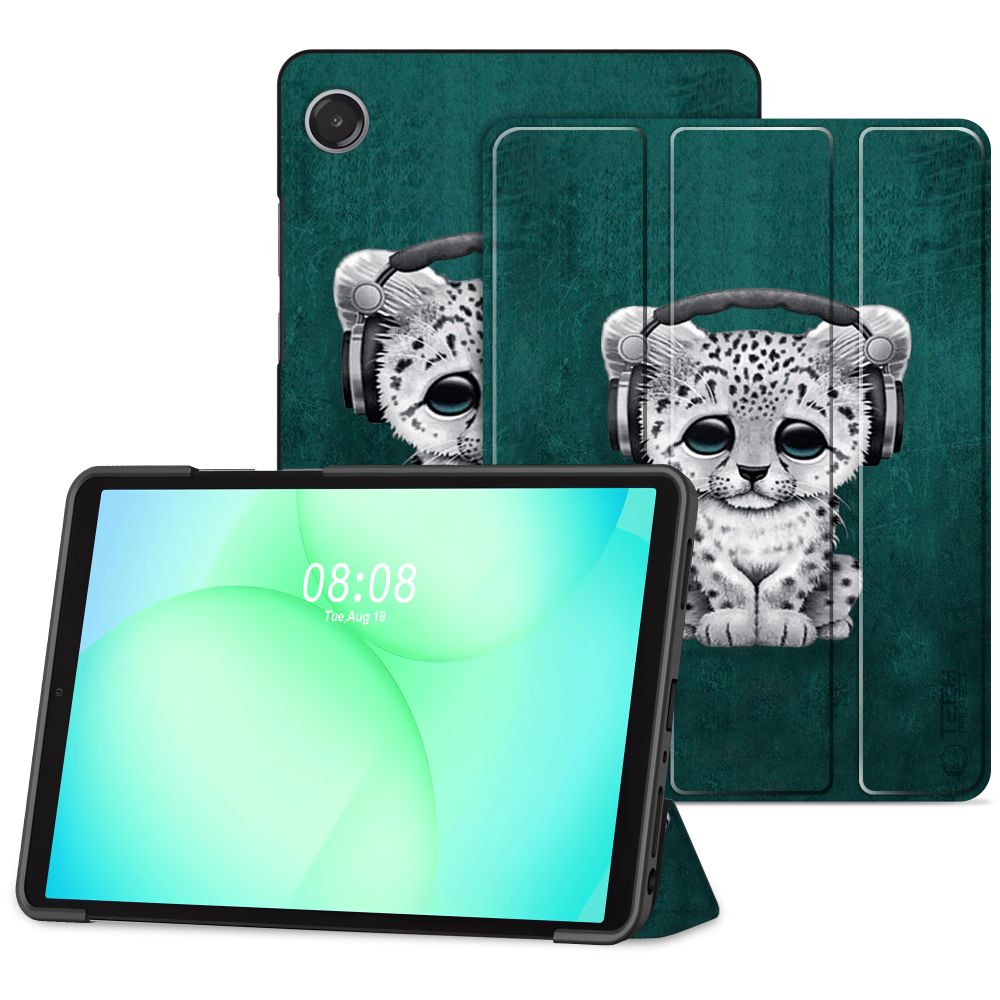 TechProtect SmartCase dėklas Galaxy Tab A9+/A11+ 11" – žalias -- Samsung Galaxy Tab A9+