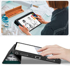 TechProtect SmartCase dėklas Galaxy Tab A9+/A11+ 11" – žalias -- Samsung Galaxy Tab A9+