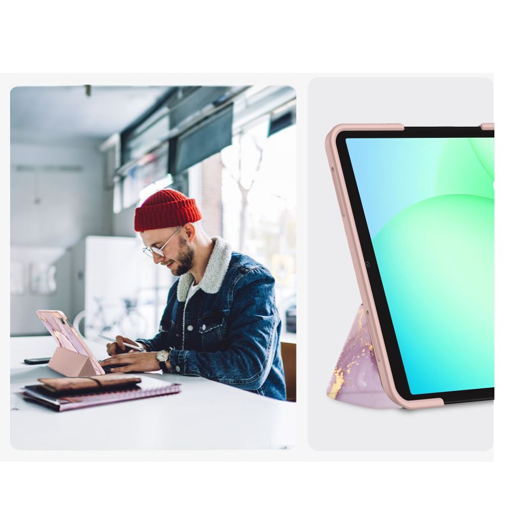 TechProtect SmartCase dėklas Galaxy Tab A9+/A11+ 11" – margas -- Samsung Galaxy Tab A9+