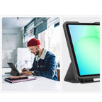 Tech-Protect SC Pen Canvas dėklas Samsung Galaxy Tab A9+ 11" – pilkas -- Samsung Galaxy Tab A9+