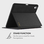 Tech-Protect Lamanona iPad 10.9" 10 / 2022 / 11" 11 / 2025 Dėklas – juodas