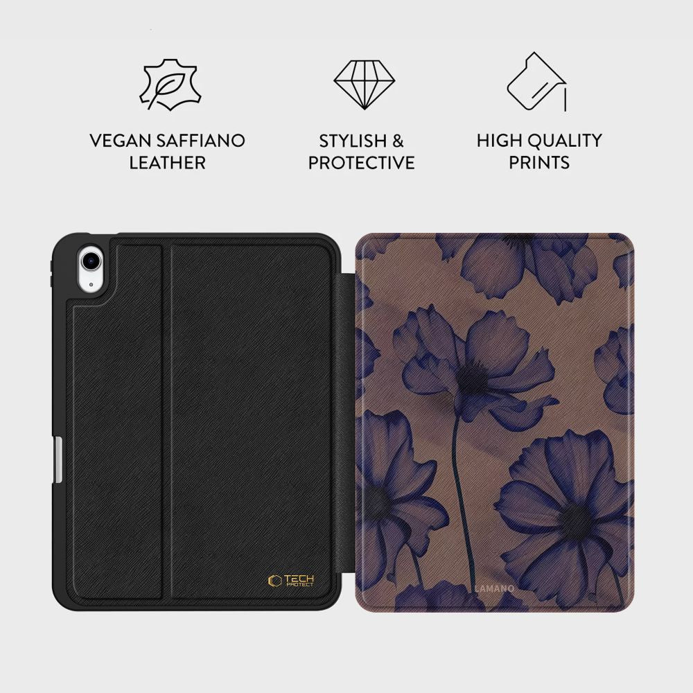 Tech-Protect Lamanona iPad 10.9" 10 / 2022 / 11" 11 / 2025 Dėklas – juodas