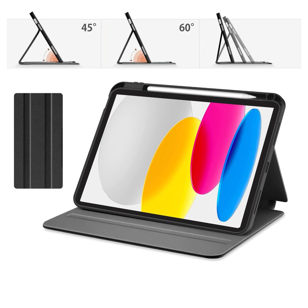 Tech-Protect Lamanona iPad 10.9" 10 / 2022 / 11" 11 / 2025 Dėklas – juodas