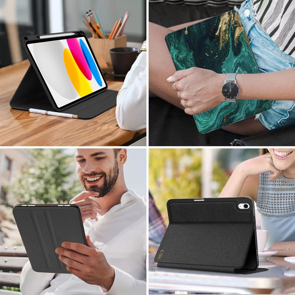 Tech-Protect Lamano dėklas, skirtas iPad 10.9" 10 / 2022 / 11" 11 / 2025 - daugiaspalvis