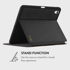 Tech-Protect Lamano dėklas, skirtas iPad 10.9" 10 / 2022 / 11" 11 / 2025 - ruda ir juoda