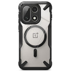 Ringke Fusion X MagSafe dėklas OnePlus 15 – skaidrus juodas -- OnePlus 15
