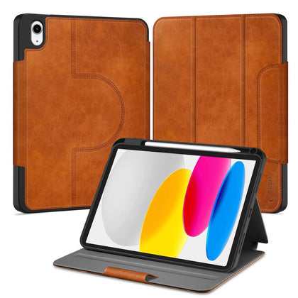 Tech-Protect vilnonis dėklas, skirtas iPad 10.9" 10 / 2022 / 11" 11 / 2025 - ruda